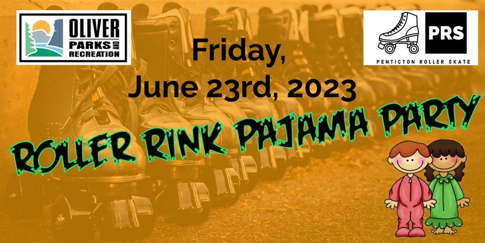 Friday Pajama Party Roller Rink (Oliver Parks and Recreation)