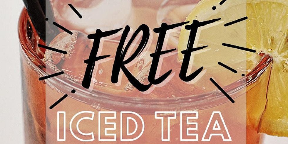 Free Ice Tea (Exhale Art Gallery)