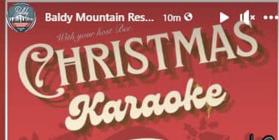Christmas Karaoke (Baldy Mountain Resort)