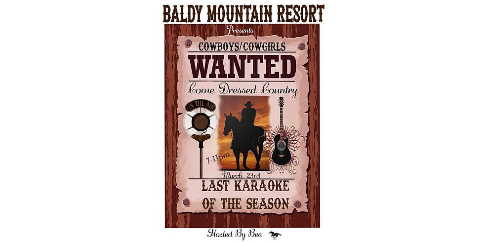 Karaoke at Baldy Bar (Baldy Mountain Resort)