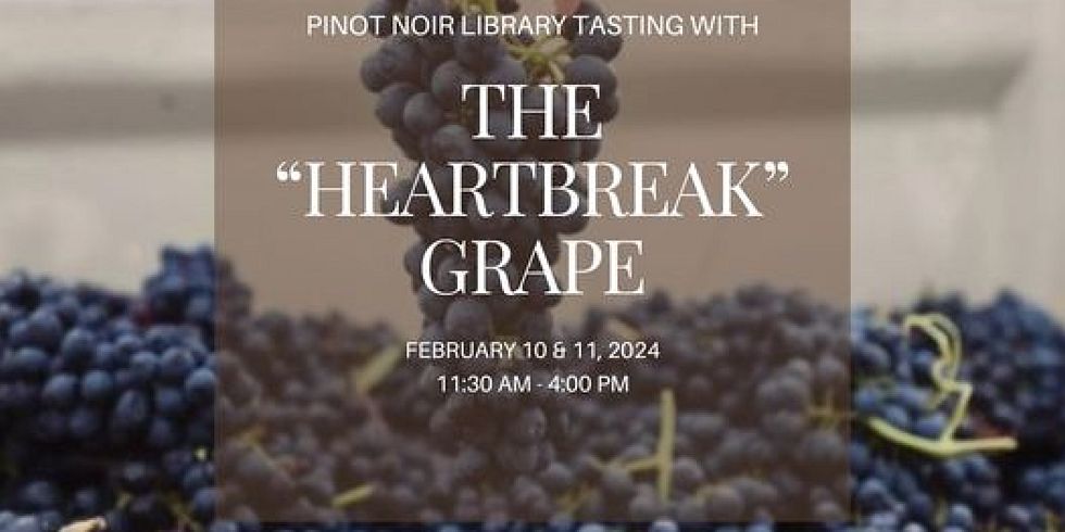 Pre-Valentine’s Day Library Tasting (Tinhorn Creek Vineyards)