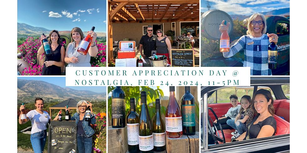 Customer Appreciation Day (Nostalgia Wines)