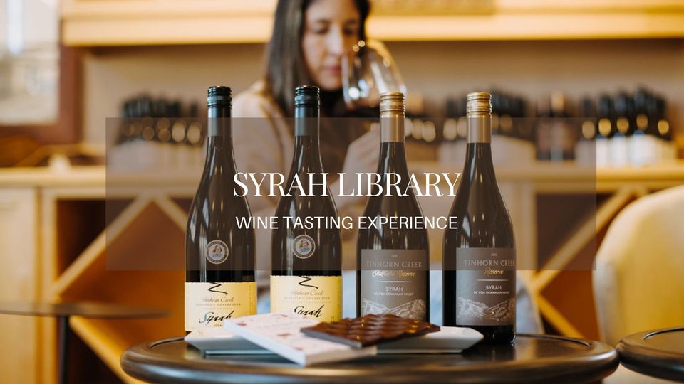 Syrah Library Wine Tasting Experience (Tinhorn Creek Vineyards)