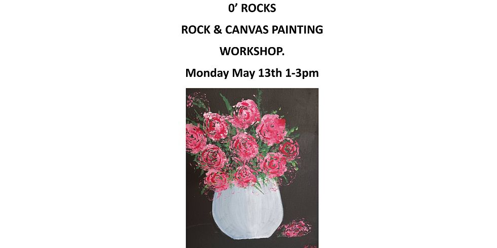 Rock & Canvas Painting Workshop (Oliver Senior Centre)