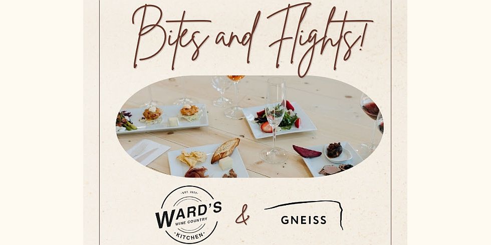Bites and Flights (Gneiss Wines)