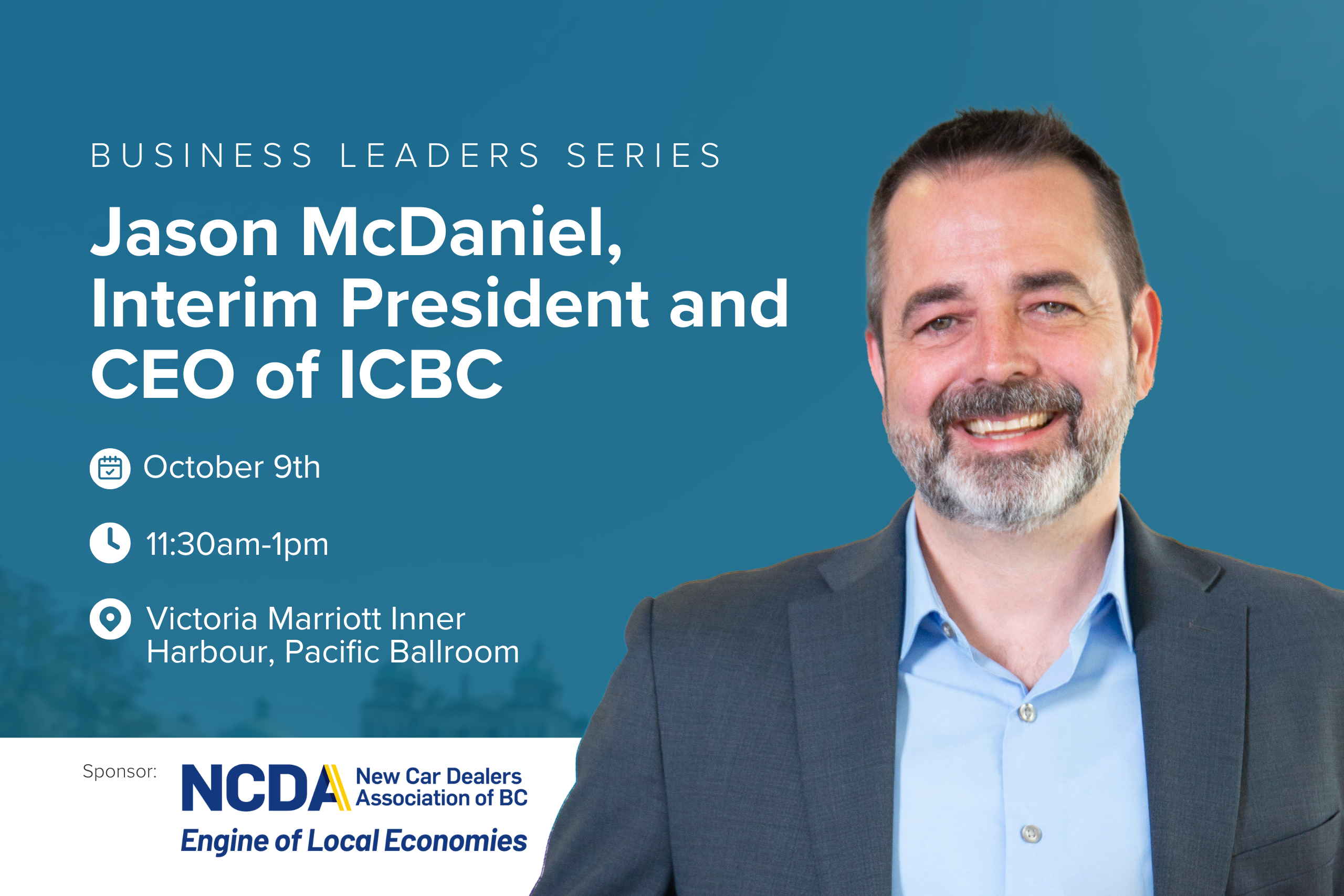 Business Leaders Luncheon: Jason McDaniel, Interim President and CEO of ICBC